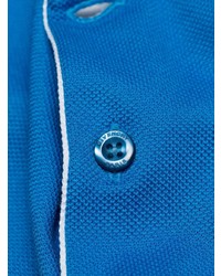 blaues bedrucktes Polohemd von Givenchy