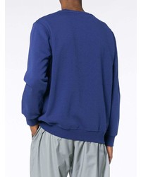 blaues bedrucktes Sweatshirt von 032c