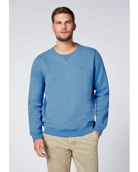 blaues bedrucktes Sweatshirt von Chiemsee