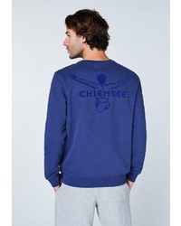 blaues bedrucktes Sweatshirt von Chiemsee
