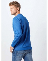 blaues bedrucktes Sweatshirt von Lindbergh