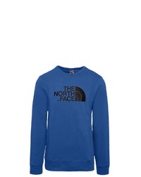 blaues bedrucktes Sweatshirt von The North Face