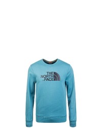 blaues bedrucktes Sweatshirt von The North Face