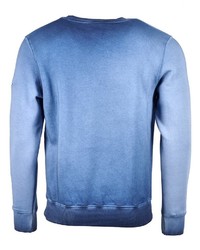 blaues bedrucktes Sweatshirt von TOP GUN