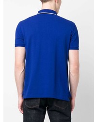 blaues besticktes Polohemd von Polo Ralph Lauren