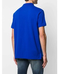 blaues besticktes Polohemd von Polo Ralph Lauren