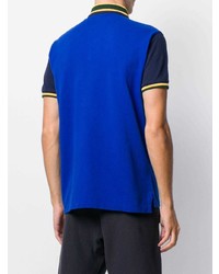 blaues besticktes Polohemd von Polo Ralph Lauren