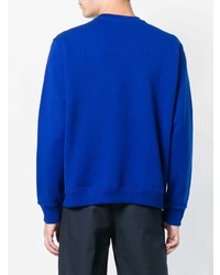 blaues besticktes Sweatshirt von Golden Goose Deluxe Brand