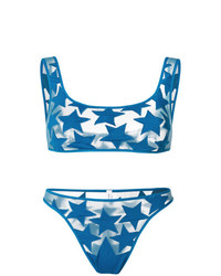 blaues Bikinioberteil von Sian Swimwear
