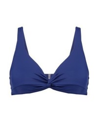 blaues Bikinioberteil von Solid & Striped