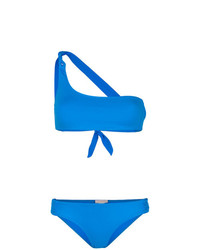 blaues Bikinioberteil von TARA MATTHEWS