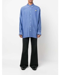 blaues Businesshemd von Acne Studios