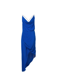 blaues Camisole-Kleid aus Seide von Haney