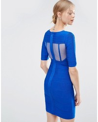 blaues figurbetontes Kleid von Forever Unique