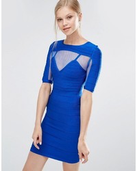 blaues figurbetontes Kleid von Forever Unique