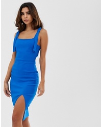 blaues figurbetontes Kleid von Vesper