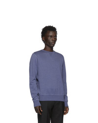 blaues Fleece-Sweatshirt von Ralph Lauren Purple Label