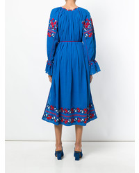 blaues Folklore Kleid von Ulla Johnson