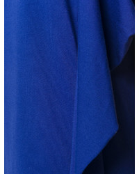 blaues Freizeitkleid mit Rüschen von MSGM