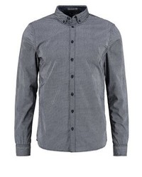 blaues gepunktetes Langarmhemd von BLEND