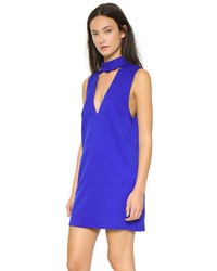 blaues gerade geschnittenes Kleid von C/Meo