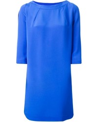 blaues gerade geschnittenes Kleid von Gianluca Capannolo