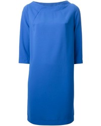 blaues gerade geschnittenes Kleid von Gianluca Capannolo