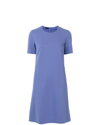 blaues gerade geschnittenes Kleid von Les Copains