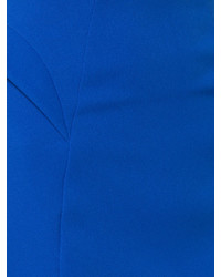 blaues gerade geschnittenes Kleid von Thierry Mugler