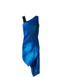 blaues gerade geschnittenes Kleid von Neil Barrett