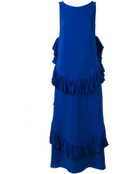 blaues gerade geschnittenes Kleid von No.21