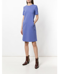 blaues gerade geschnittenes Kleid von Les Copains