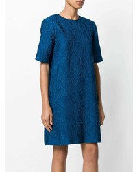 blaues gerade geschnittenes Kleid von Marni