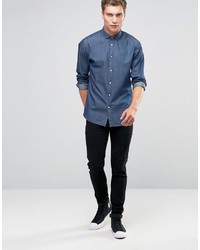 blaues Hemd von Jack and Jones