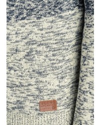 blaues horizontal gestreiftes Sweatshirt von BLEND