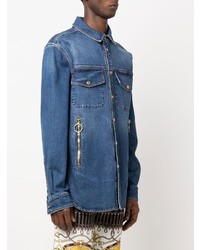 blaues Jeanshemd von Moschino