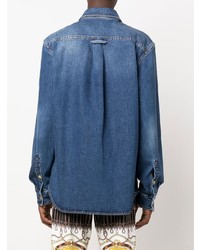 blaues Jeanshemd von Moschino