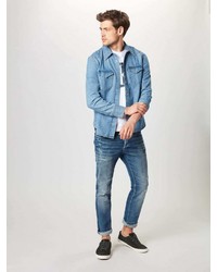 blaues Jeanshemd von Calvin Klein
