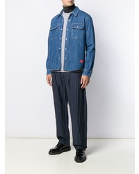 blaues Jeanshemd von Ami Paris