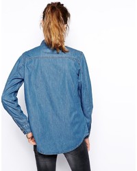 blaues Jeanshemd von Asos