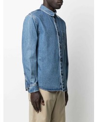 blaues Jeanshemd von A.P.C.