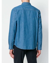 blaues Jeanshemd von A.P.C.