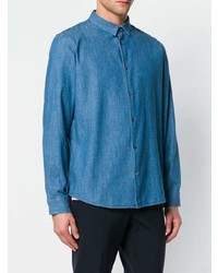 blaues Jeanshemd von A.P.C.