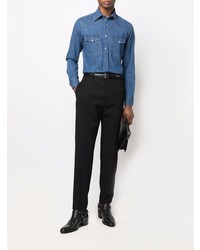 blaues Jeanshemd von Tom Ford