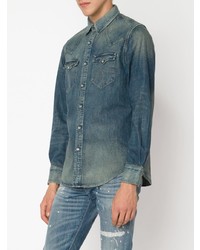 blaues Jeanshemd von RRL