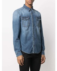 blaues Jeanshemd von Givenchy