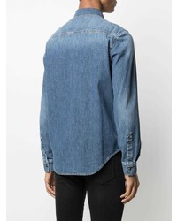 blaues Jeanshemd von Givenchy