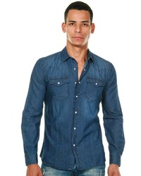 blaues Jeanshemd von FIOCEO