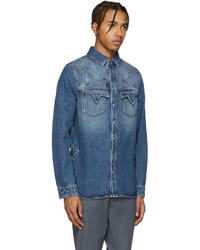 blaues Jeanshemd von Valentino