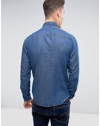 blaues Jeanshemd von Jack and Jones